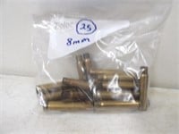 25-8mm Mauser Brass