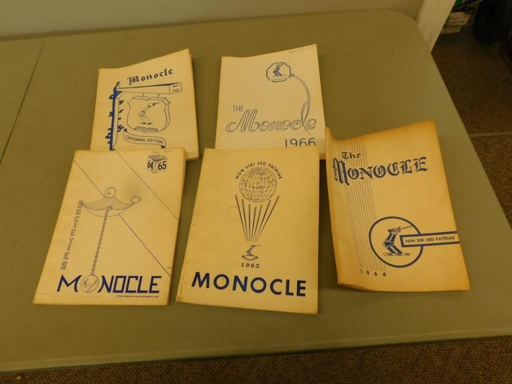 Vintage Simcoe Highschool Year Books- 1963-1967