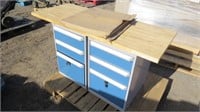 6 Drawer Cabinet With Wood Top