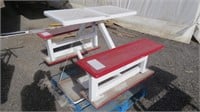 Pallet Of 2 Patio Table And 4 Seat Combos