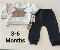Star Wars Set Size 3-6 Months Brand New With Tags