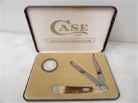 Case Old Fashioned Collectors Knife & 1oz Silver