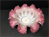 Hand Painted Ruffle Bowl - Gorgeous