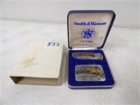 Smith & Wesson 1983 LE Knife &Belt Buckle 833-1000