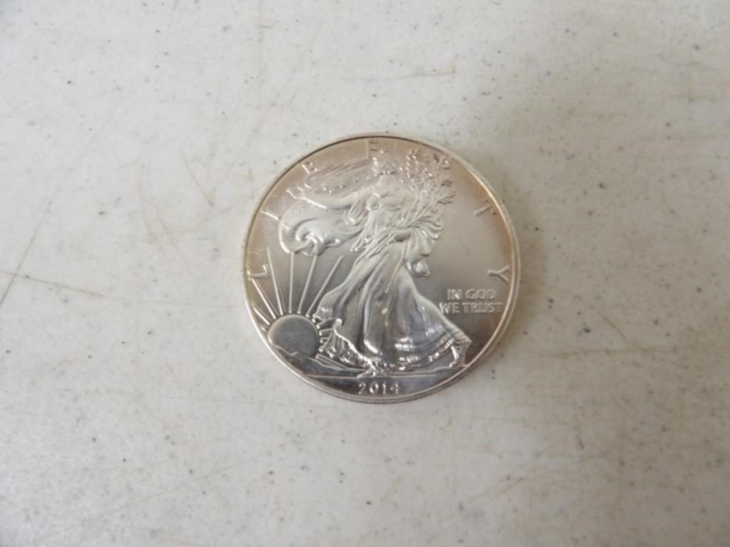 2014 American Eagle 1oz Silver Dollar