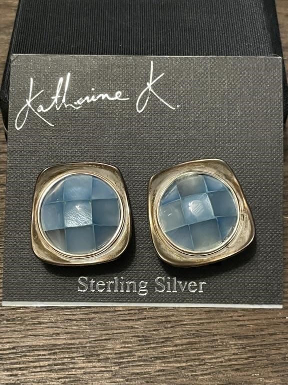 925 sterling Clip Earrings