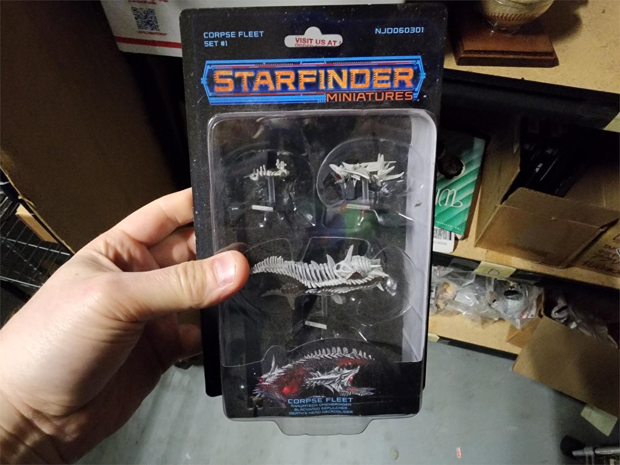 Starfinder Miniatures Corpse Fleet Set #1