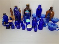Blue Cobalt glass & more