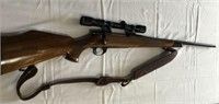 Vanguard Rifle with Redfield Scope & Leather