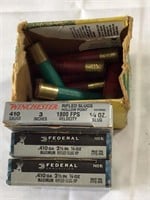 Various 410 Shotgun Shells