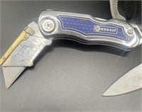 Kobalt knife and box cutter with case