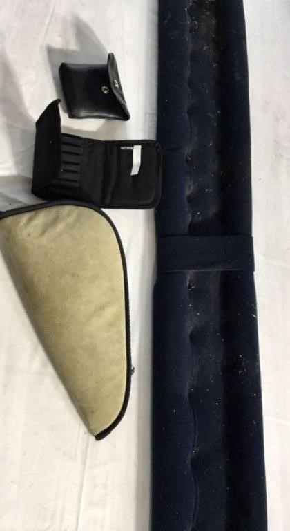 Assorted gun case /ammo pouches