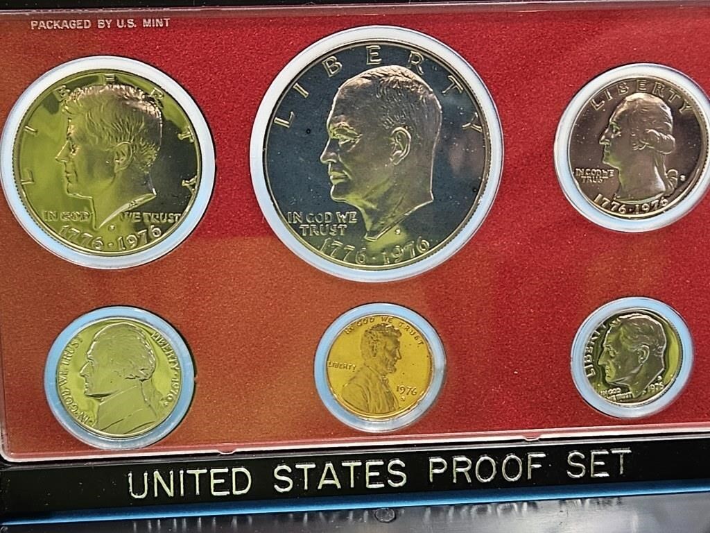 1976 Proof Set  Coins
