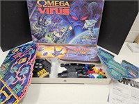 Vintage The Omega Virus Board Game Works