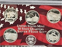 2006 US Mint Silver Quarters Proof Coin Set