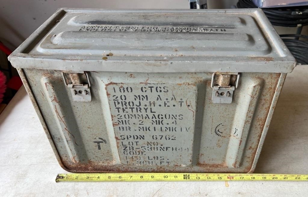 Large Military Ammo Can
