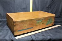 Vintage Wood Grape Crate