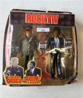 Rocky 4 Action Figures-Ivan & Apollo