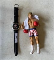 Rocky Watch & Tommy Guns Figure