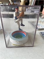 MLB Braves Pitcher under acrylic