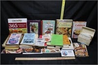 Large Lot of Cook Books-All for one money!