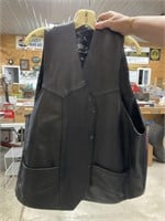 Size 58 Leather Vest