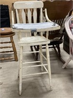 Antique High Chair PU ONLY