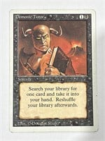 Magic The Gathering MTG Demonic Tutor Card