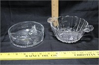 Divided Serving Bowl & Another