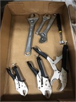 CRESCENT WRENCHES AND VISE GRIPS