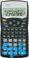 5pk Sharp EL-531WHBK Scientific Calculator