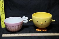 Easter Bowls or Cute Planters
