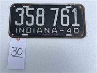License Plate IND40