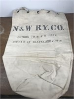 N&W Railroad Mail Bag