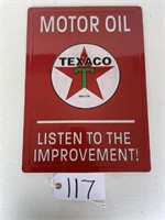 Texaco Oil Sign