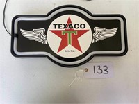 Texaco Lighted Sign