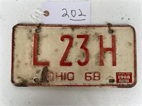 License Plate Set OH 69