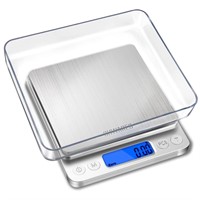 NEW $30 LCD Digital Kitchen Scale- Stainless Steel
