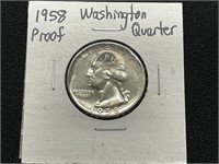 1958 Washington Quarter Proof