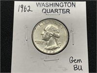 1962 Washington Quarter