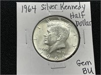 1964 Kennedy Silver Half Dollar