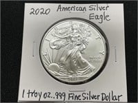 2020 American Eagle Silver Dollar