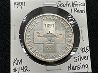 1991 South Africa 1 Rand