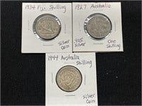 Australia & Fiji Shillings