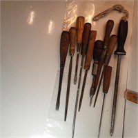 antique tool lot