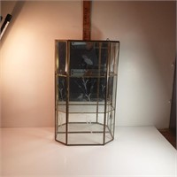 glass shelf display case