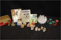 Cat Books/Decor & Dreamsicle Figurines