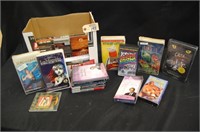 Various VHS & DVD's