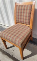Flexsteel Plaid Cushion Chair
