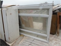 2 White Storm Doors